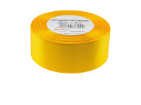 Wstążka satynowa 38mmx32m żółta Brewis